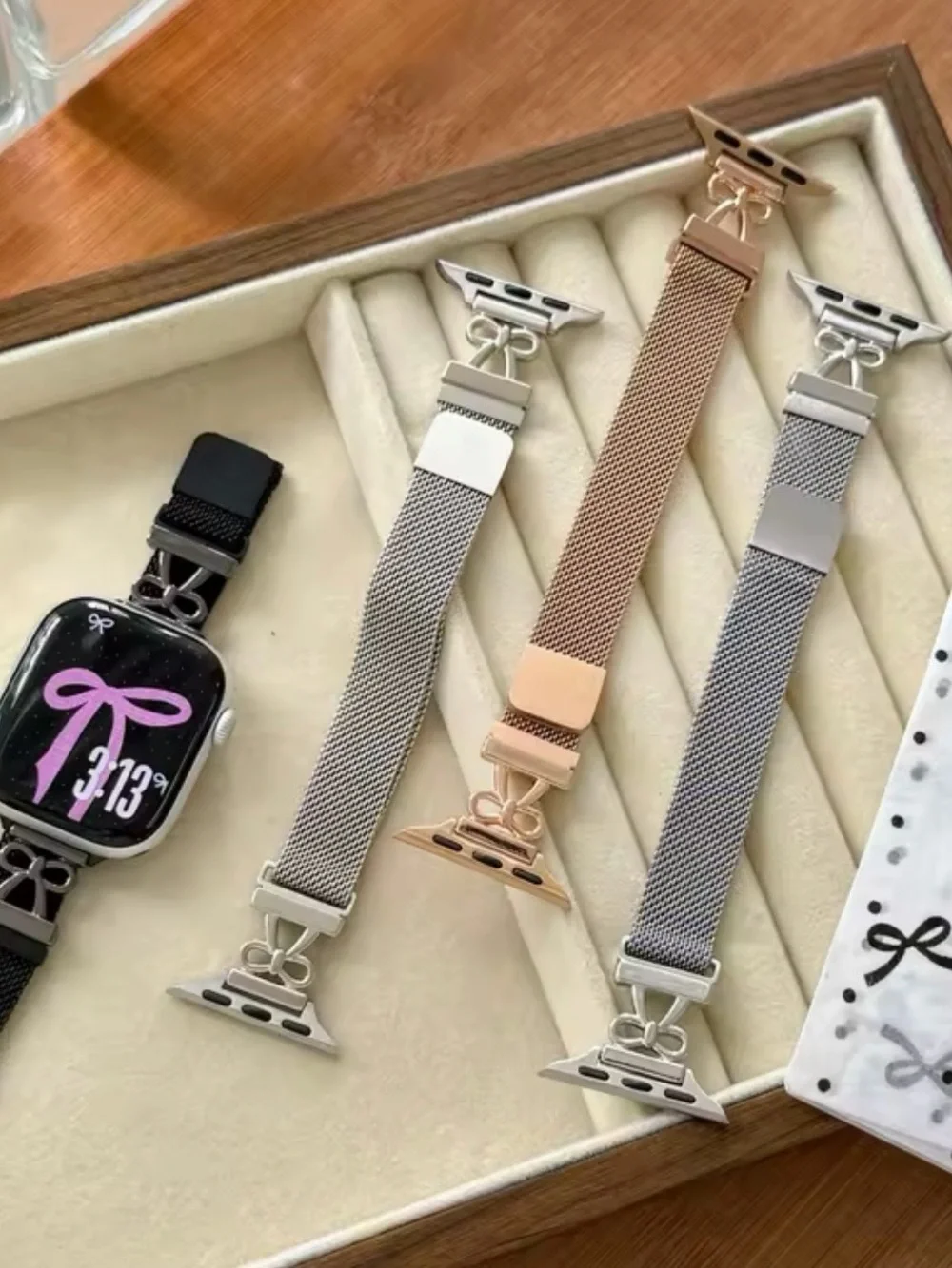 Superior Bow Strap For Apple Watch band women 40mm